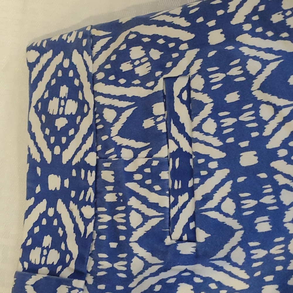J.crew stretch city fit blue shorts size 2 - Picture 6 of 11